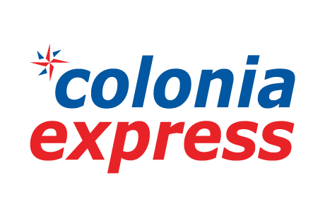 Click on the logo, to go to the official Colonia Express homepage.
