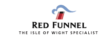 Click on the logo, to go to the official Red Funnel homepage.